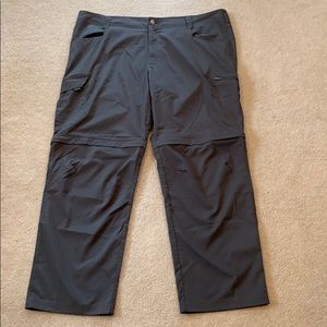 Columbia Omni shade zip off pants